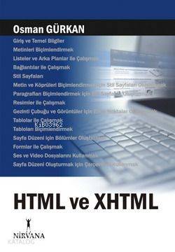  Html ve Xhtml | Osman Gürkan | Nirvana Yayınları | 9789758878550 | 
