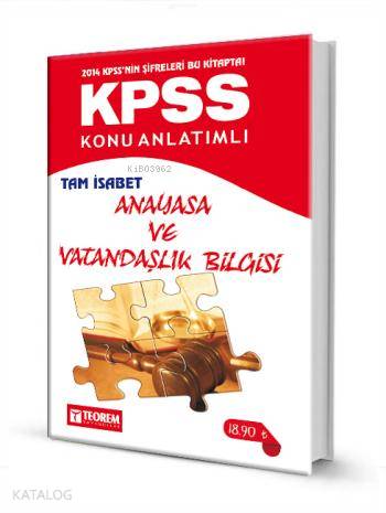 KPSS Tam İsabet Anayasa ve Vatandaşlık Bilgisi Konu Anlatımlı