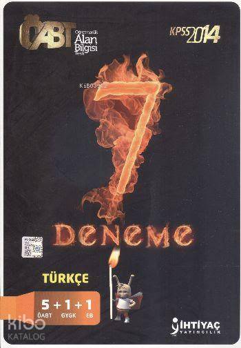 ÖABT Türkçe 7 Deneme 2014