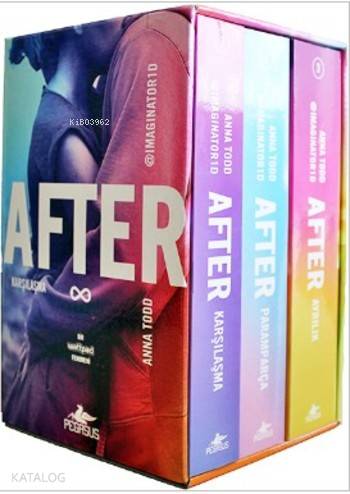  After Serisi Kutulu Özel Set (3 Kitap) | Anna Todd | Selim YeniçeriGülce Arman Bayrakçı | Pegasus Yayıncılık | 9786052992135 | 