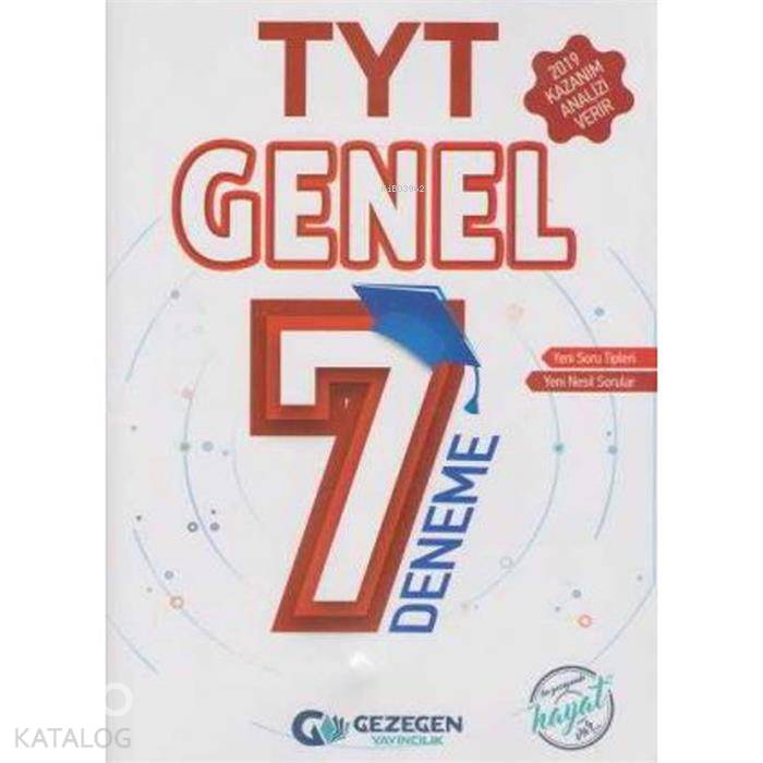 Gezegen Yayınları TYT Genel 7 Deneme Gezegen 