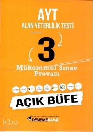 AYT Açık Büfe 3 Mükemmel Sınav Provası