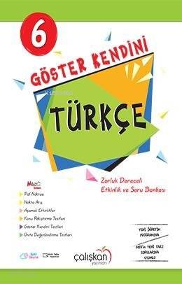 Çalışkan Yayınları 6. Sınıf Türkçe Göster Kendini Soru Bankası Çalışkan 