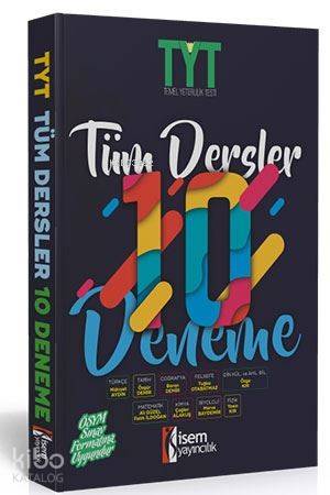 İsem Yayınları TYT Tüm Dersler 10 Deneme İsem 