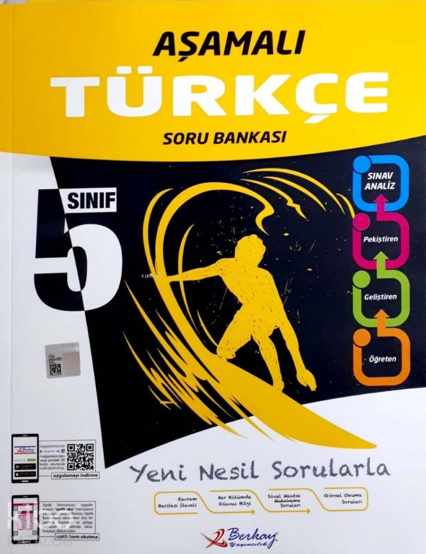 Berkay Yayınları 5. Sınıf Aşamalı Türkçe Soru Bankası Berkay 