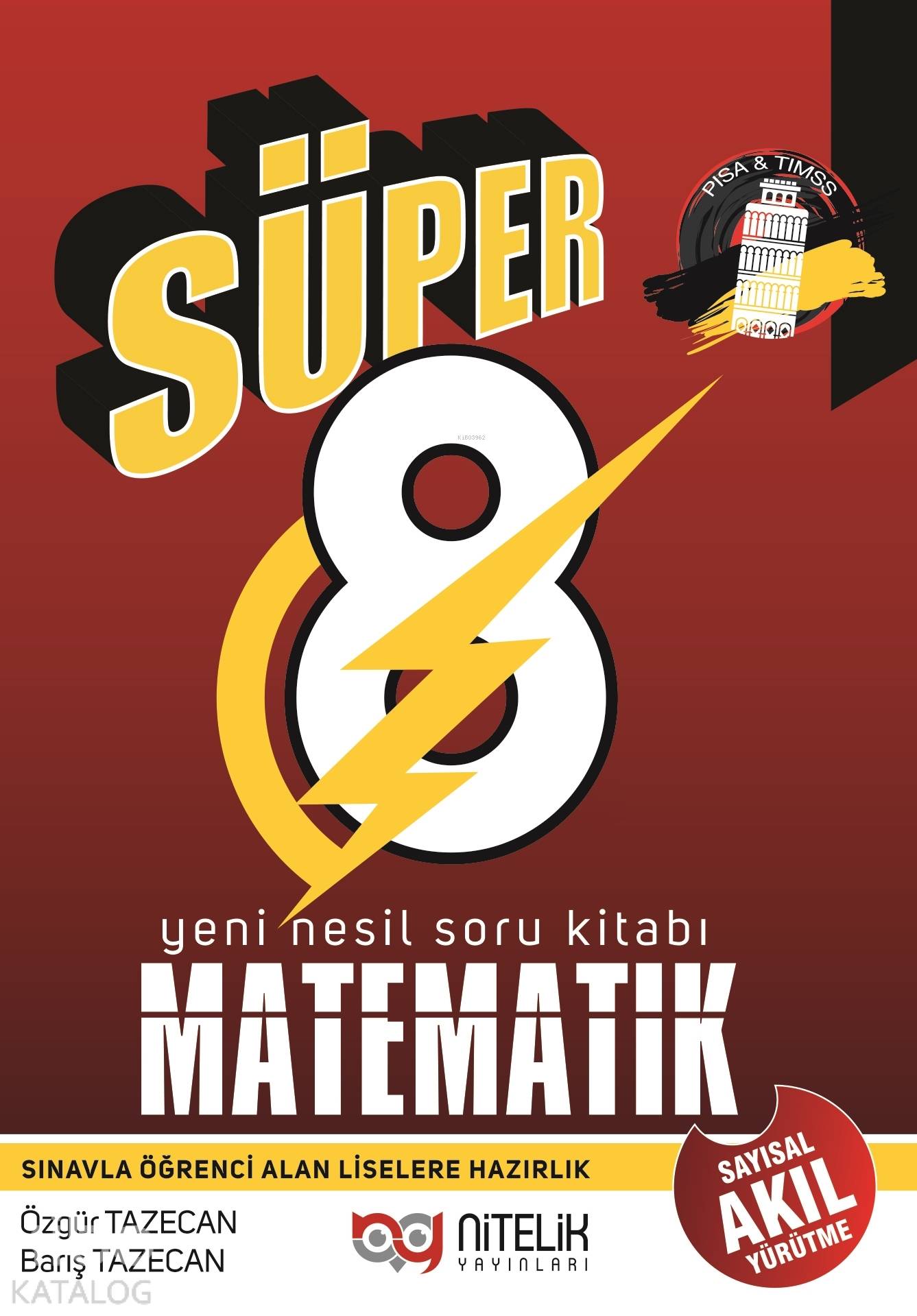 Nitelik Yayınları 8.Sınıf Yeni Nesil Matematik Soru Kitabı