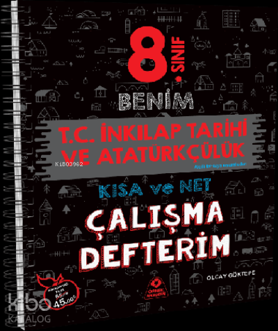 8. Sınıf Benim T.C. İnkılap Tarihi Ve Atatürkçülük Çalışma Defterim
