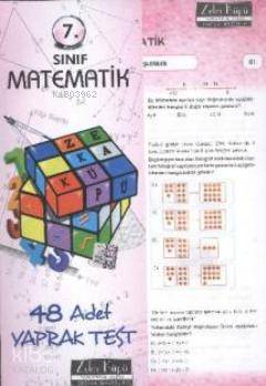 7. Sınıf Matematik Yaprak Test