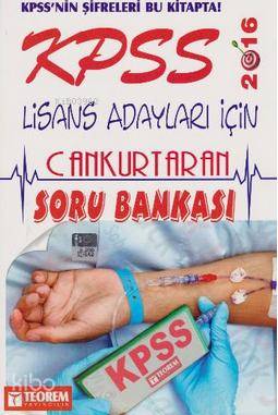 2016 KPSS Lise Önlisans Can Kurtaran Soru Bankası