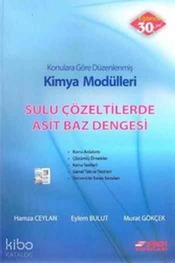 Kimya Modülleri Sulu Çökeltilerde Asit Baz Dengesi