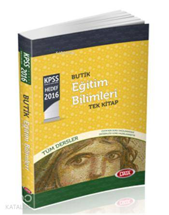 KPSS Butik Eğitim Bilimleri Tek Kitap Konu Anlatımlı 2016