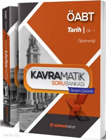 2017 ÖABT Tarih Kavramatik Soru Bankası Cilt1-2 Takım (Tamamı Çözümlü)