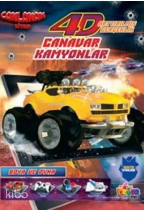  Canavar Kamyonlar Canlanan Kitap | Kolektif | Arpa Kitap | 9786059291019 | 