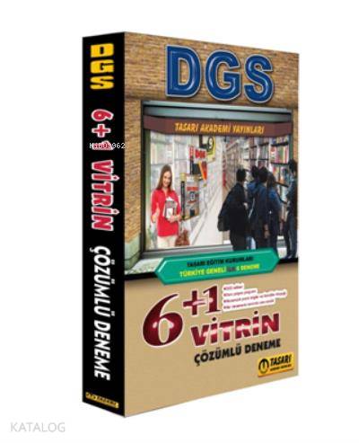DGS Türkiye Geneli İlk 6 Vitrin Çözümlü Denemeler