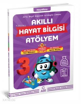 Arı Yayınları 3. Sınıf Hayatimo Akıllı Hayat Bilgisi Atölyem Arı 