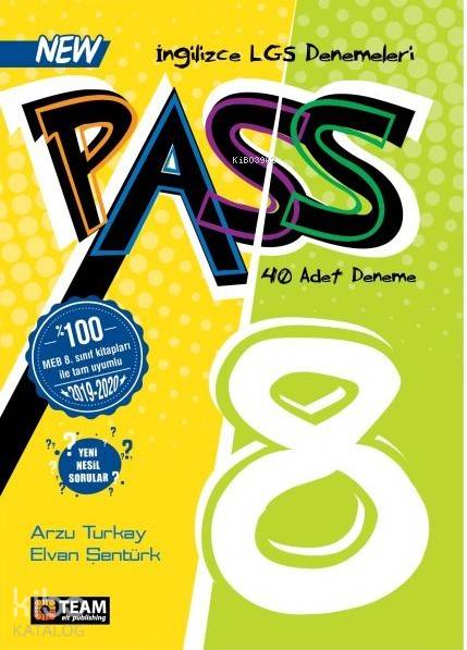 Elt Publishing Yayınları 8. Sınıf LGS İngilizce Pass 40 Adet Deneme Team ELT Publishing