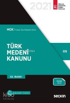  Türk Medeni Kanunu | Türk Medeni Kanunu | Kolektif | Remzi Özmen | Seçkin Yayıncılık | 9789750264610 