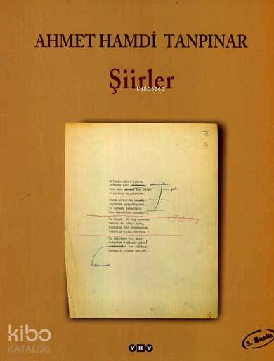  Şiirler | Şiirler | Ahmet Hamdi Tanpınar | Yapı Kredi Yayınları ( YKY ) | 9789750801891 