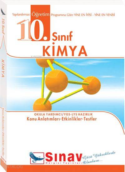10. Sınıf Kimya Konu Anlatımlı; Konu Anlatımları - Etkinlikler - Testler