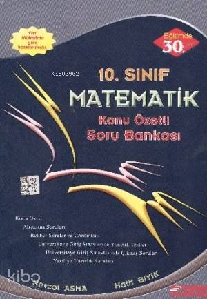 10. Sınıf Matematik Konu Özetli Soru Bankası