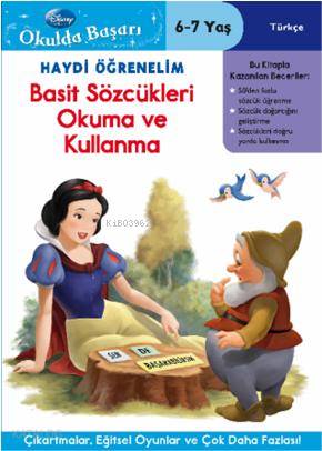  Haydi Öğrenelim Basit Sözcükleri Okuma ve Kullanma (67 Yaş) | Disney | Doğan Egmont Yayıncılık | 9786050905694 | 