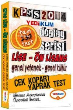 KPSS Lise - Ön Lisans Çek Kopart Yaprak Test