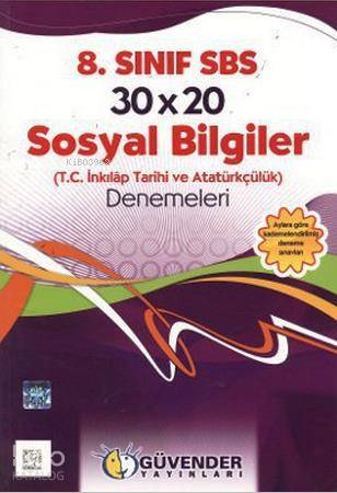 8. Sınıf SBS Sosyal Bilgiler Denemeleri 30*20