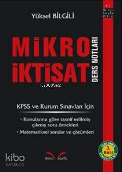 Mikro İktisat; Ders Notları