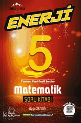  Palme Yayınları 5 Sınıf Matematik Enerji Soru Kitabı Palme | Özge Zengin | Palme Yayınevi | 9786052824795 | 