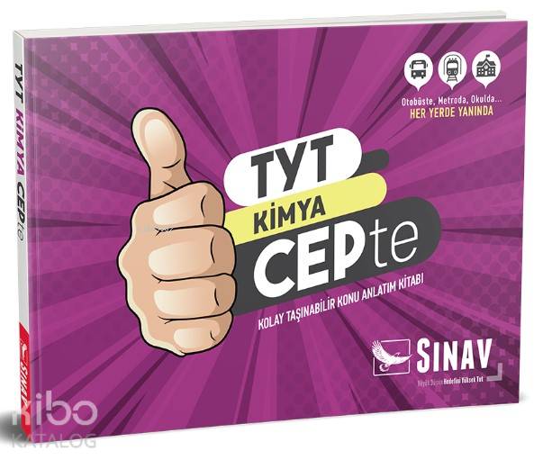 Sınav Dergisi Yayınları TYT Kimya Konu Anlatımlı Cep Kitabı Sınav Dergisi 