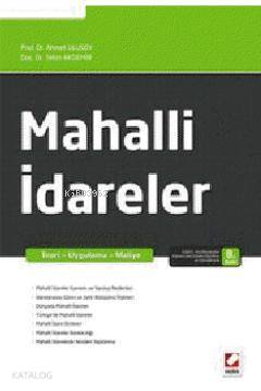  Mahalli İdareler Teori Uygulama Maliye | Mahalli İdareler Teori Uygulama Maliye | Ahmet Ulusoy | Tekin Akdemir | Ahmet UlusoyTekin Akdemir | Seçkin Yayıncılık | 9789750222955 