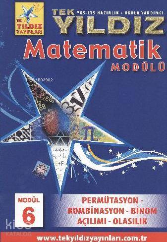 Matematik Modül 6 - Permütasyon, Kombinasyon, Binom, Olasılık, İstatistik