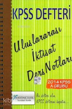 KPSS Defteri Uluslararası İktisat Ders Notları