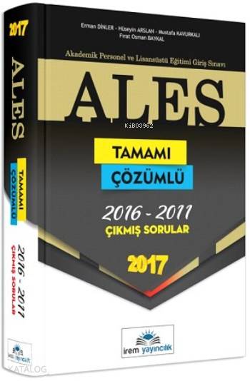 2017 Ales Tamamı Çözümlü Çıkmış Sorular