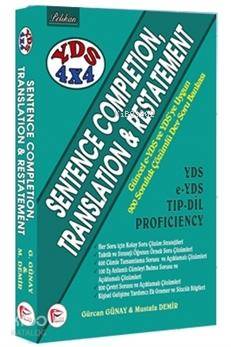 YDS 4x4 Set 1. Kitap; Sentence Completion, Translation & Restatement