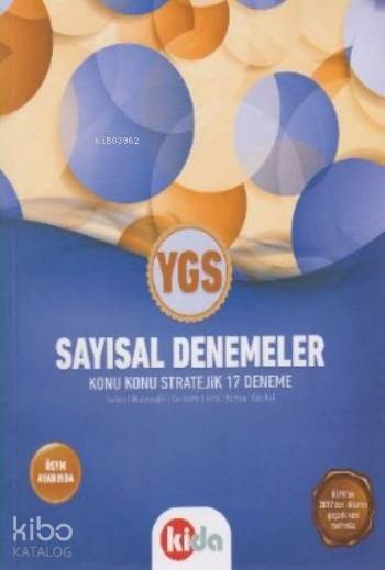 YGS Sayısal Denemeler Konu Konu Stratejik 17 Deneme