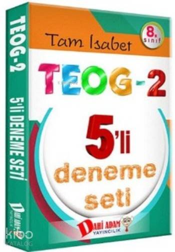 8. Sınıf TEOG-2  5 li Deneme Seti