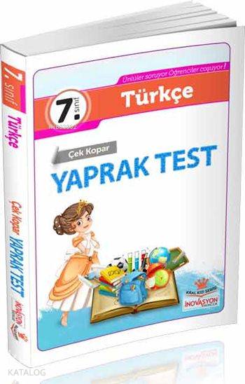 7. Sınıf Türkçe Çek Kopar Yaprak Test