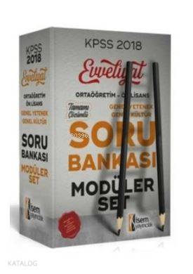 2018 KPSS Ortaöğretim-Ön Lisans Genel Yetenek-Genel Kültür Soru Bankası Modüler Set