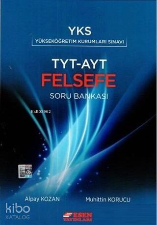 Esen Yayınları TYT Felsefe Soru Bankası Esen 