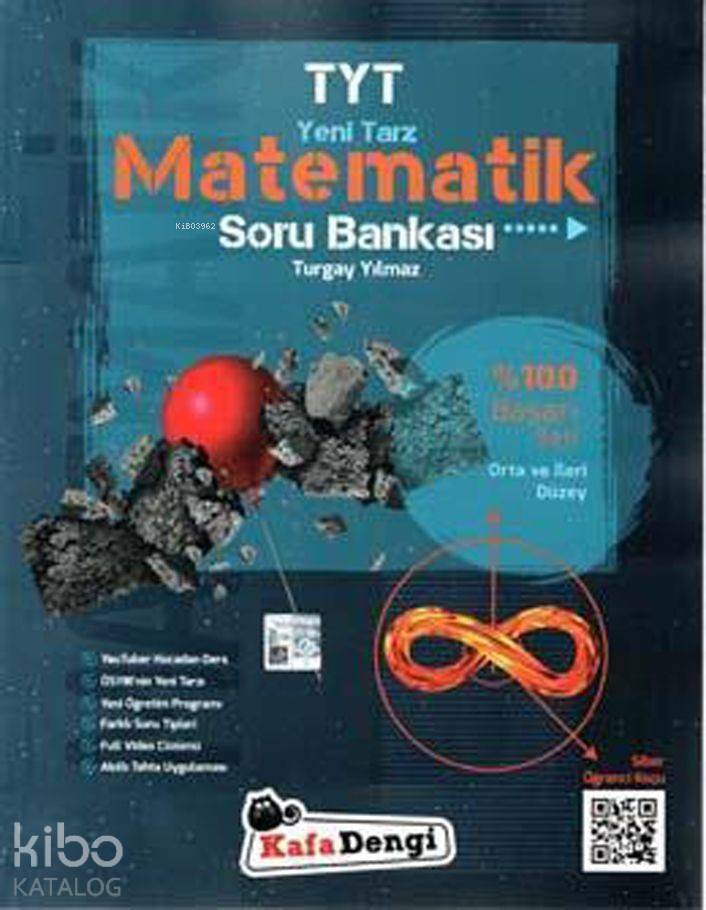 Kafa Dengi Yayınları TYT Matematik Orta ve İleri Düzey Soru Bankası Kafa Dengi 