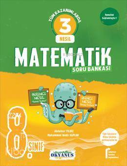 Okyanus 8. Sınıf 3 Nesil Matematik Soru Bankası Okyanus