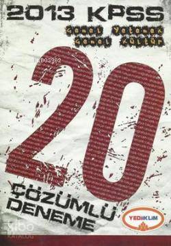 KPSS Genel Yetenek Genel Kültür 20 Deneme 2013