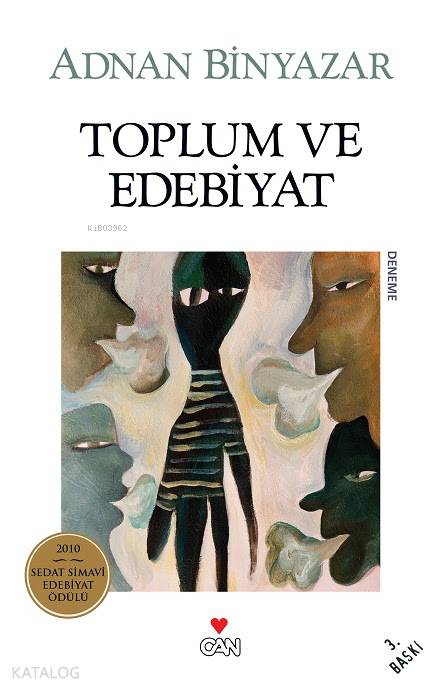  Toplum ve Edebiyat | Toplum ve Edebiyat | Adnan Binyazar | Can Yayınları | 9789750712142 
