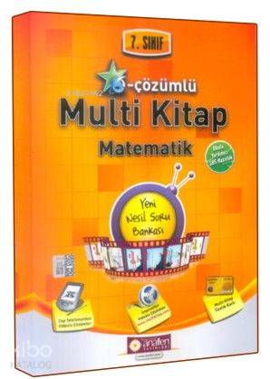 7. Sınıf E-Çözümlü Multi Kitap Matematik Soru Bankası