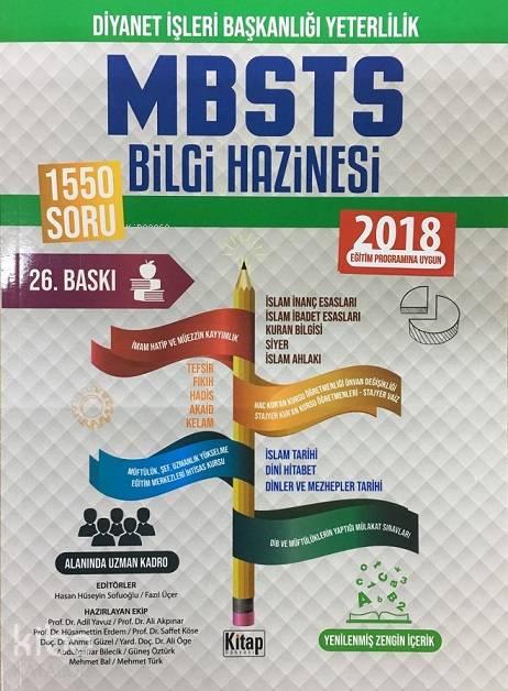  Diyanet İşleri Başkanlığı Yeterlilik DHBT ve MBSTS Bilgi Hazinesi | Hasan Hüseyin Sofuoğlu | Hasan Hüseyin Sofuoğlu | Kitap Dünyası | 9786053511151 | 