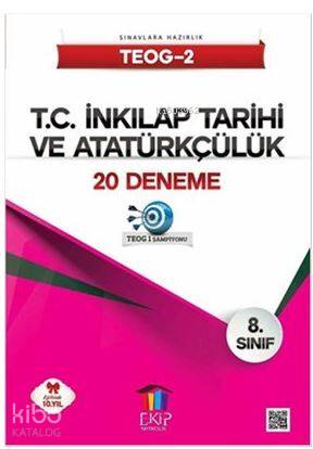 8. Sınıf TEOG-2 T.C. İnkılap Tarihi ve Atatürkçülük 20 Deneme