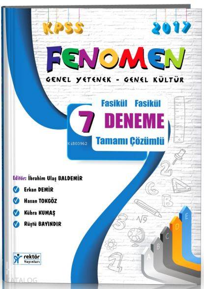 2017 KPSS Genel Yetenek Genel Kültür Tamamı Çözümlü 7 Fasikül Deneme