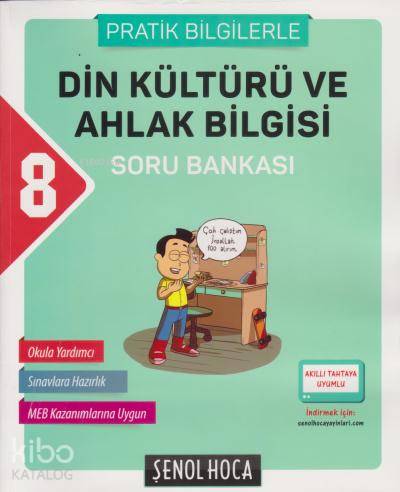Şenol Hoca Yayınları 8. Sınıf LGS Din Kültürü ve Ahlak Bilgisi Soru Bankası Şenol Hoca 