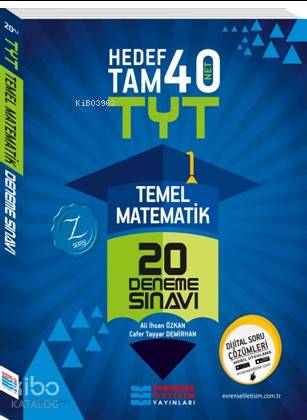 TYT Temel Matematik Video Çözümlü 20'lli Deneme Sınavı; (1. Oturum)